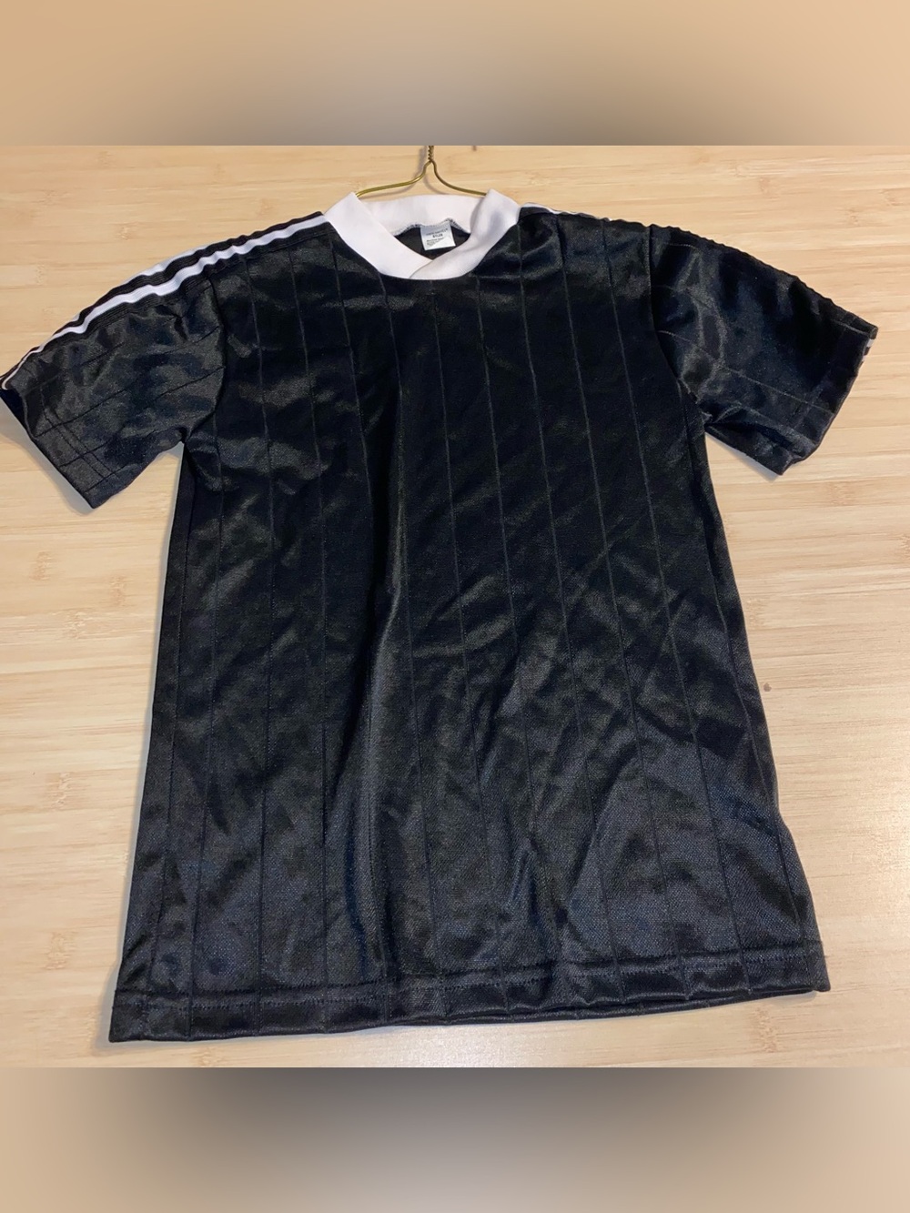 Vintage made in USA Youth Medium Athletic Soccer Jersey Shirt Nylon
